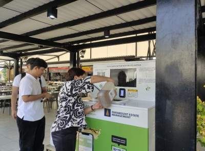 Pertama di Gading Serpong, Paramount Land Sediakan Mesin Pengumpulan Limbah Minyak Jelantah