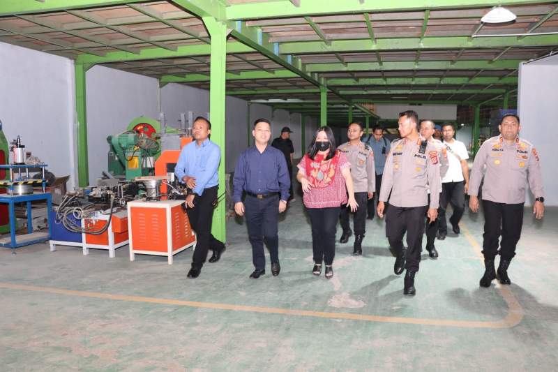 Kapolresta Tangerang Sosialisasikan Hotline 110 Polri 24 Jam ke PT Lingkaran Dua Indonesia