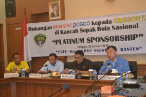 Krakatau Posco Resmi Jadi Sponsor CU