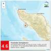 Gempa bumi 4,6 guncang Meulaboh, Aceh Barat