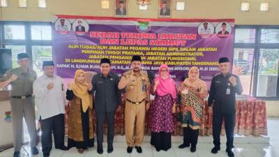 Aan Ansori Resmi Jabat Sekcam Sindang Jaya