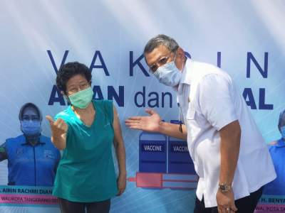 Hari ini, Pemkot Tangsel Adakan Vaksinasi untuk Beberapa Pedagang