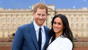 Pangeran Harry dan Meghan Markle. Ilustrasi: Aisyah/db