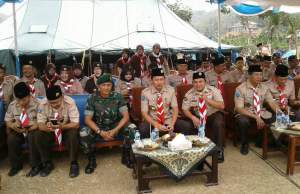 Upacara pembukaan Karang Pamitran Kabupaten Lebak