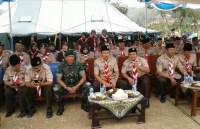 Upacara pembukaan Karang Pamitran Kabupaten Lebak