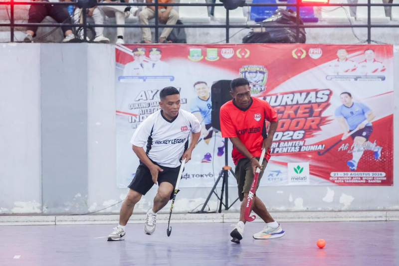 Kejurnas Hoki Indoor 2026 Sukses Digelar, Gubernur Andra Soni Apresiasi Kinerja Panitia & Pengurus