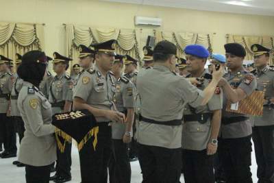 Kapolda Banten Lantik 8 Pejabat Utama Dan Kapolres Serang