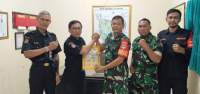 Danramil 04 Cikupa Terima Kunjungan Senkom Mitra Polri