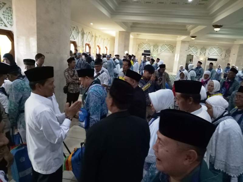 393 Jamaah Haji Asal Kabupaten Tangerang Diberangkatkan