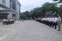 Wakapolresta Tangerang Pimpin Apel Pagi