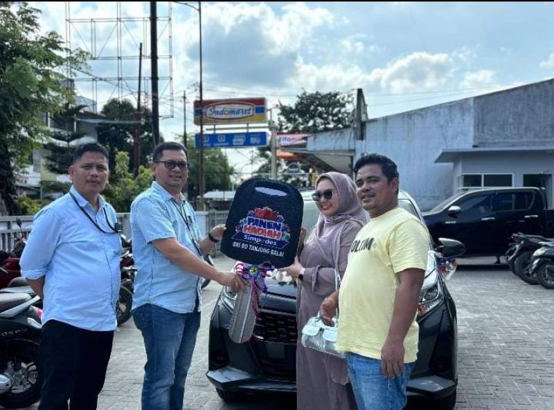 Penyerahan Hadiah Grand Prize Panen Hadiah Simpedes Semester I Tahun 2024 BRI BO Tanjungbalai