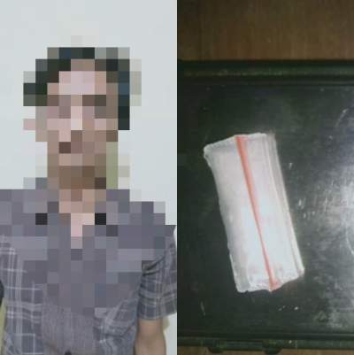 Satres Narkoba Polres Serang Kota Amankan Seorang Pria Penyalahgunaan Narkoba Jenis Shabu