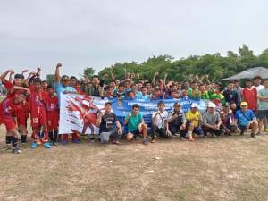 Anggota DPRD Ustur Ubadi Hadiri Pembukaan Liga Trofeo U-15 Kirana - Batara