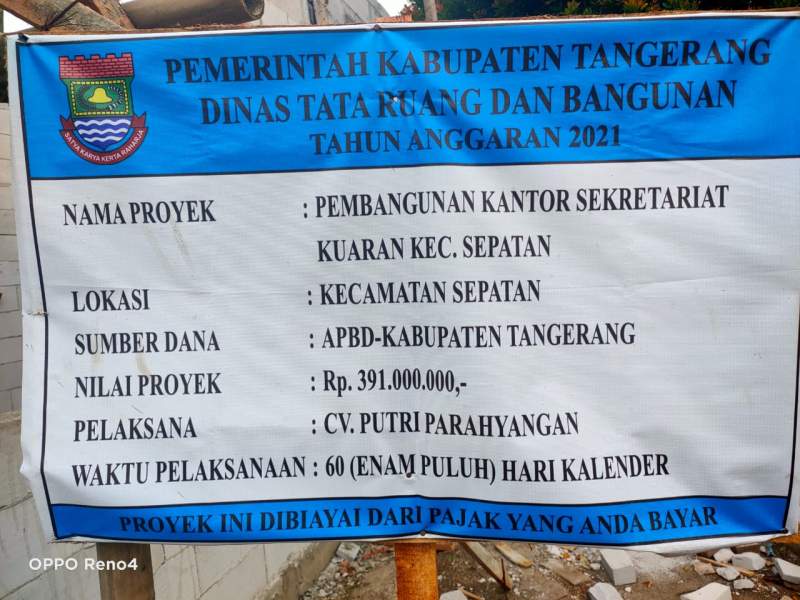 Minim Manfaat, Proyek Gedung Pramuka Disorot