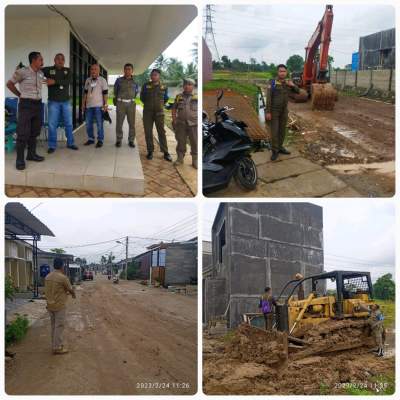 Satpol PP Hentikan Aktivitas Perataan Tanah di Grand Harmoni 2 Balaraja