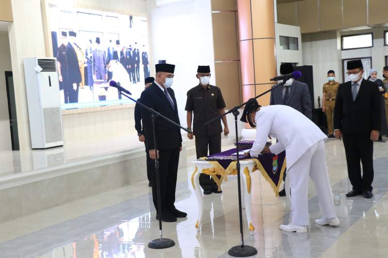 Usai Didemo, Kadis DTRB Kab Tangerang Dicopot