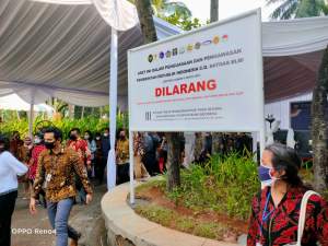 Kepala Kejari Kabupaten Tangerang Hadiri Pemasangan Plang Aset Eks BLBI