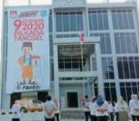 Kantor KPUD Kota Tangerang Selatan.