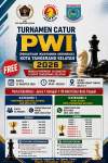Menuju Porprov 2026, PWI Tangsel dan Percasi Gelar Turnamen Catur