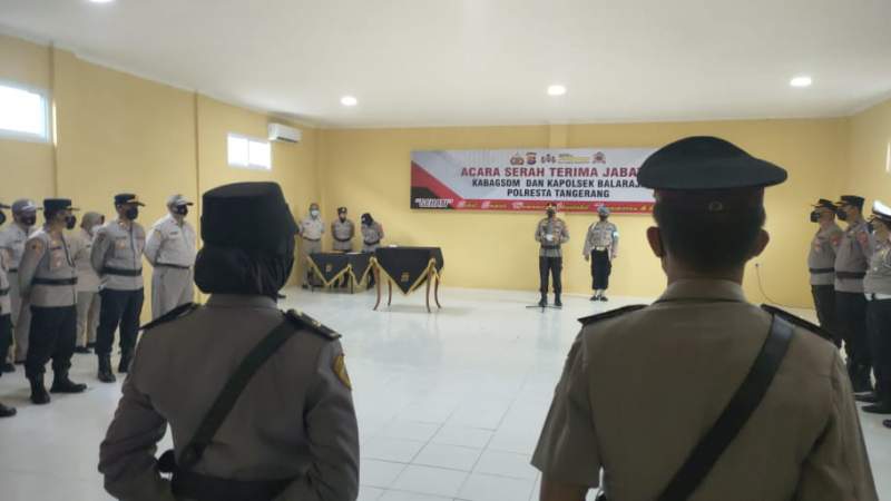Mantan Kabag Ops Polres Serkot Jabat Kapolsek Balaraja