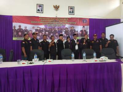 DPC BPPKB Kukuhkan Arsaman Jadi Ketua PAC Gunung Kaler