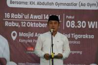 Mad Romli Hadiri Tabligh Akbar di Mesjid Al- Amjad