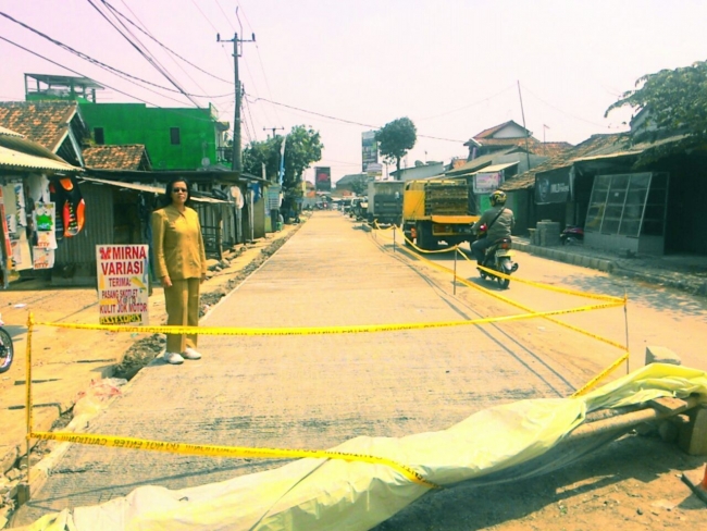 Perbaikan Jalan Raya Cengkudu Habiskan Hampir Rp 1 Miliar