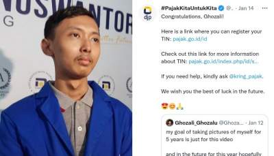 Usai Ketiban Rezeki Nomplok, Ghozali Langsung 'Dicolek' Ditjen Pajak