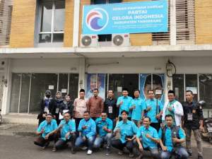 KPU Kab Tangerang Sambangi Kantor DPD Partai Gelora