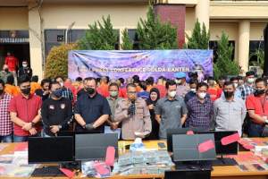 Gandeng PPATK dan Kominfo, Polda Banten Sikat  Seluruh Judi Online
