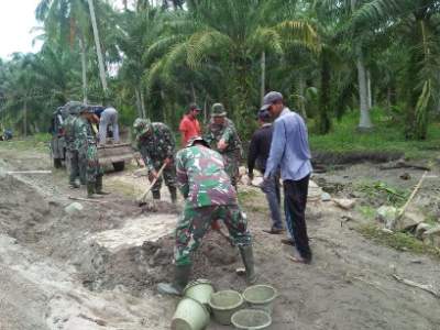 Program TMMD, Aspek Pembangunan Nonfisik Juga Menjadi Sasaran di Asahan
