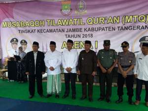 Wakil Bupati Buka MTQ tingkat Kecamatan Jambe