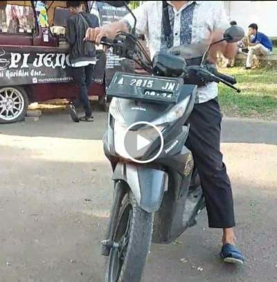 Terparkir di Depan Kontrakan, Motor Wartawan Kota Serang Raib Digondol Maling