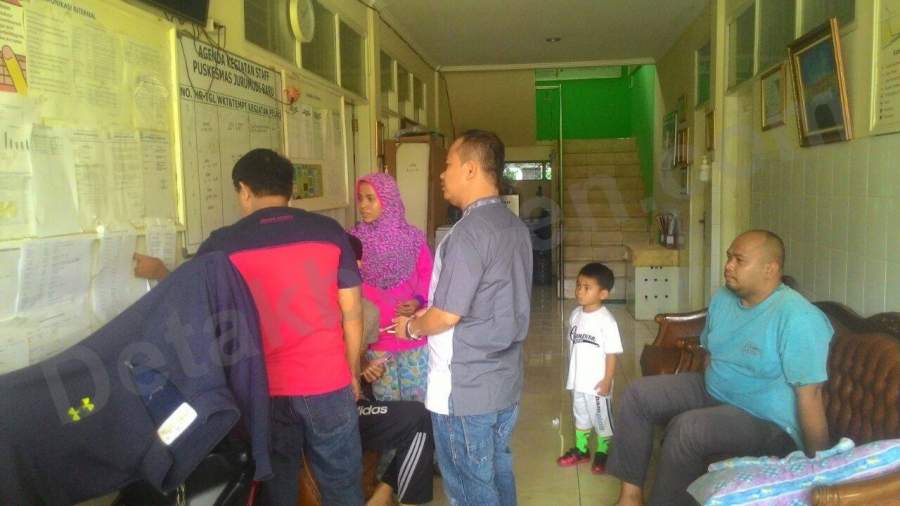 Anggota komisi IV DPRD Kota Tangerang Sjaifuddin Z. Hamadin melakukan Sidak Ke Puskesmas Jurumudi Baru