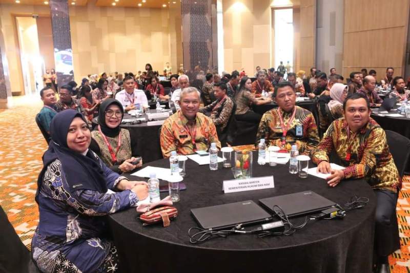 Tergabung Dengan Pokja Lima, Kemenkumham Banten Bahas Daftar Inventaris Masalah Kanwil Kumham NTB