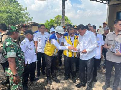 Pemkab Tangerang Mulai  Bangun Ruas Jalan Sepatan Pakuhaji Sepanjang 2,98 KM