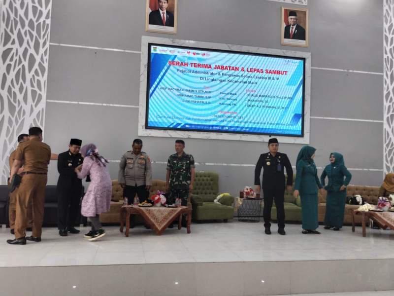 Empat Jabatan di Mauk Resmi Diserahterimakan