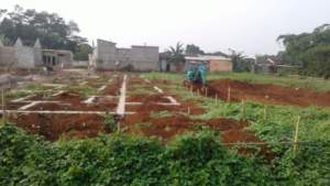 Lokasi Perumahan Pandan Asri di Desa Cibogo, Kecamatan Cisauk, Kabupaten Tangerang.