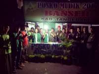 ⁠⁠⁠Bantu Aparat, 200 Personil Banser Banten Dirikan Posko Mudik