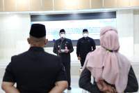 Bupati tangerang lantik sumpah jabatan pegawai negeri sipil.