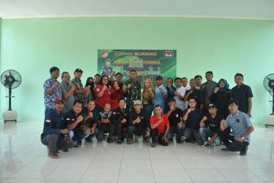 Dandim 0510 Tigaraksa Gelar Coffee Morning Dengan Wartawan