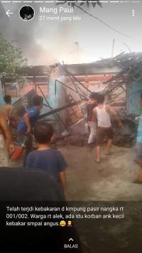 Diduga Bermain Korek Api, Bocah di Pasir Nangka Tewas Terpanggang