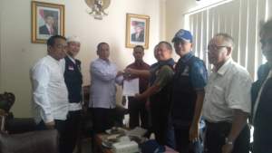 Eks Napi Korupsi, Perkumpulan Urang Banten Datangi KPU Banten Nyatakan Sikap Keprihatinan