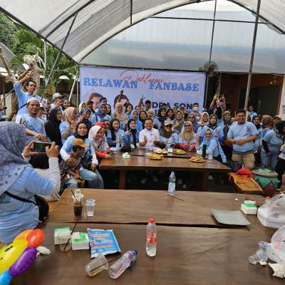Relawan Fanbase Tangerang Raya Siap Menangkan Andra Soni-Dimyati