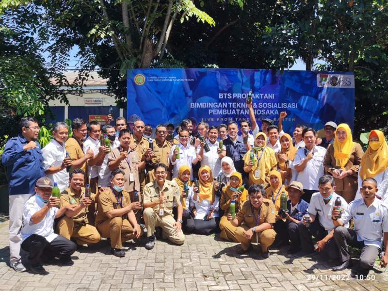 Dinas Pertanian Kenalkan Sistem Pertanian Ramah Lingkungan