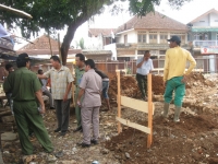Disperindagpas Pantau Pembangunan Pasar Menes