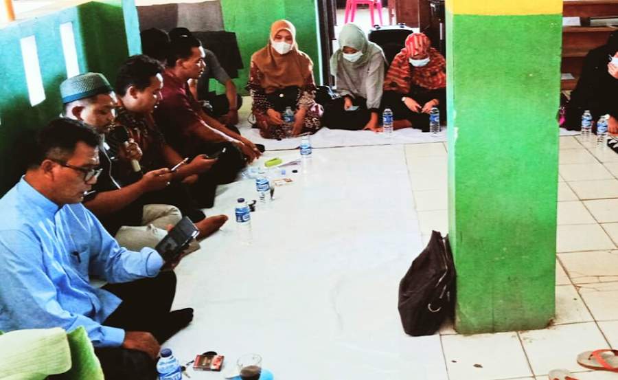 Menjalin Ukhuwah Islamiah, Guru SMPN 4 Sepatan Menggelar Do'a Bersama