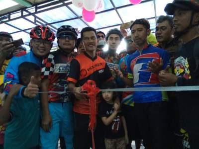 Peresmian outlet Rodalink CItra Raya, Cikupa, Kabupaten Tangerang. 