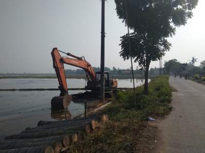 Galian Tanah Di Desa Pekayon Dikeluhkan Warga