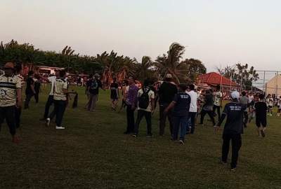 Open Turnamen Sepak Bola di Kronjo Nyaris Ricuh